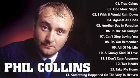 phil collins youtube music|youtube phil collins greatest hits.